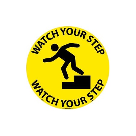 National Marker Co Floor Signs - Watch Your Step WFS1